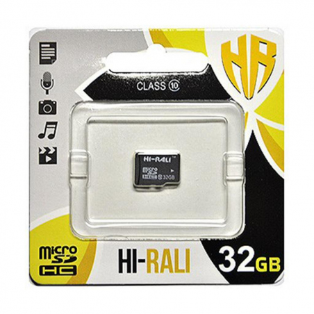 Карта пам'яті Hi-Rali MicroSDXC 32GB Class 10 (HI-32GBSDCL10-00)