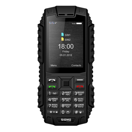 Мобільний телефон Sigma Х-treme DT68 Black