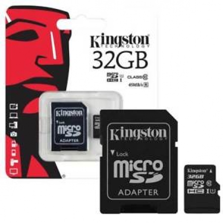 Карта пам'яті Kingston MicroSDHC 32GB Class 10 SDCS/32GB