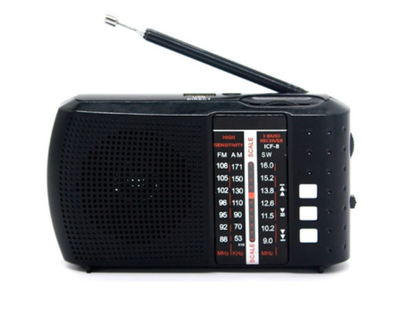 Радіо Golon ICF-8 Black