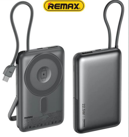 Павербанк Remax MC-01 10000mAh PD22,5W Magsafe Black