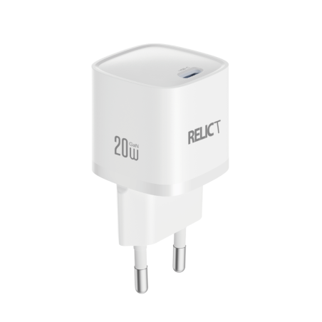 Зарядний пристрій Relict JetMini 20W USB-C White