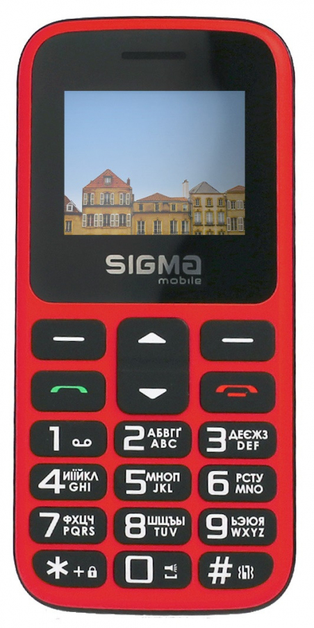 Мобільний телефон Sigma mobile Comfort 50 HIT2020 Red