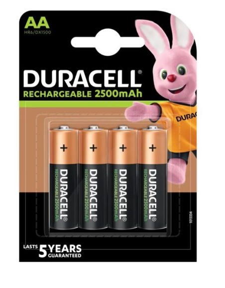Акумулятори Duracell HR-6 x2 2500mAh