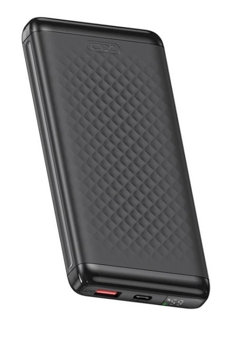 Зовнішній акумулятор XO PB308 10000 mAh Black