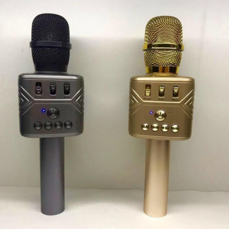Безпровідний мікрофон караоке Handheld KTV MD-03 Gold