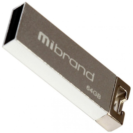 USB-флеш-накопичувач Mibrand 64 GB Silver (MI2.0/CH64U6S)