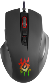 Миша Defender Wolverine GM-700L RGB, 7 кнопок, 12800 dpi (52700) Миша Defender Wolverine GM-700L RGB, 7 кнопок, 12800 dpi (52700)