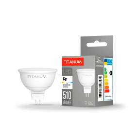 LED лампа TITANUM MR16 6W GU5.3 4100K LED лампа TITANUM MR16 6W GU5.3 4100K