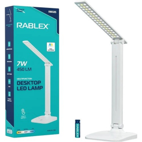 Настільна LED-лампа Rablex RB506 7W біла