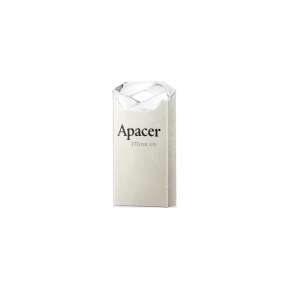 USB-флеш-накопичувач Apacer AH111 64GB Crystal – водо-/пило-/ударостійкий, ультракомпактний