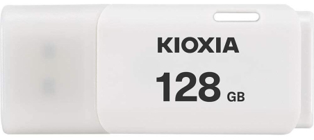 Flash Drive Kioxia TransMemory U202 128GB USB 2.0 White Flash Drive Kioxia TransMemory U202 128GB USB 2.0 White