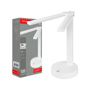 LED лампа настільна з акумулятором TITANUM TLTF-015W 10W 3000-6000K
