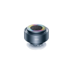 Портативна акустика XO F64 Bluetooth 5W IP67 RGB з присоскою black