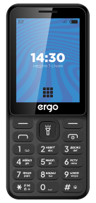 Мобільний телефон ERGO E284 Dual Sim Black