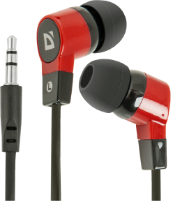 Навушник Defender Basic-619 Black/Red (63619)