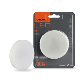 LED лампа VIDEX VL-GX53-08533 8W 3000K 220V