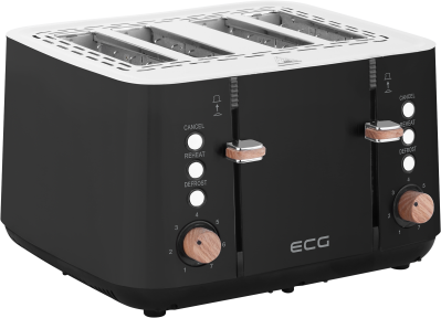 Тостер ECG ST 4768 Timber Black