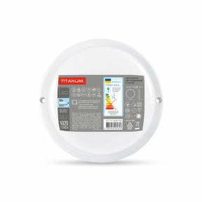 LED світильник вологозахищений круглий TITANUM 12W 6500K TL-BHR-126 LED світильник вологозахищений круглий TITANUM 12W 6500K TL-BHR-126