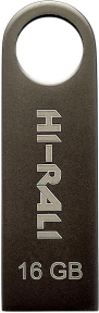 USB-флеш-накопичувач Hi-Rali Shuttle 16 ГБ Black