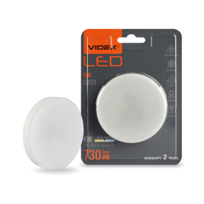 LED лампа VIDEX VL-GX53-08534 8W 4100K 220V