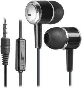 Навушник DEFENDER Pulse 427 Black/Silver