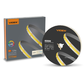 LED стрічка VIDEX COB DC24V 55W 5M 4000K Ra80 IP20 VL-LSTCB320-24114-B5)