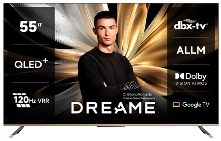 LED-телевізор Dreame Vivid QLED 4K TV 55Q100