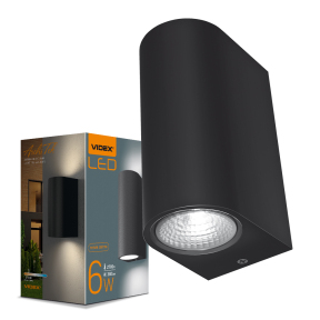 LED Світильник архітектурний VL-AR032-062B IP54 VIDEX 6W 2700K