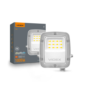 LED прожектор VIDEX F5 10W 3000-5000-6500K 230V White (VL-F5-010CW)