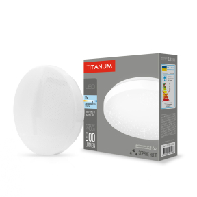 LED світильник настінно-стельовий TITANUM 12W 5000K Зоряне небо
