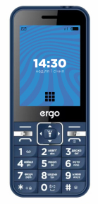 Мобільний телефон ERGO E281 Dual Sim Blue