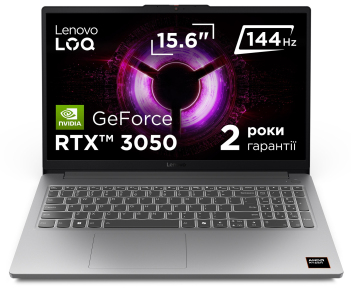 Ноутбук Lenovo LOQ 15ARP10E (83S000EVRA) Luna Grey