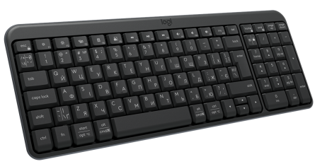 Клавіатура Logitech K250 Wireless Graphite