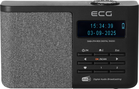 Радіоприймач ECG RD 250 DAB Black