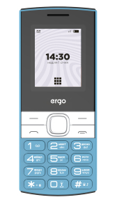 Мобільний телефон ERGO B185 Dual Sim Blue