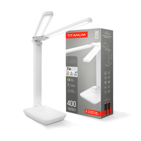 LED лампа настільна з акумулятором TITANUM TLTF-010W 7W 2700-6000K