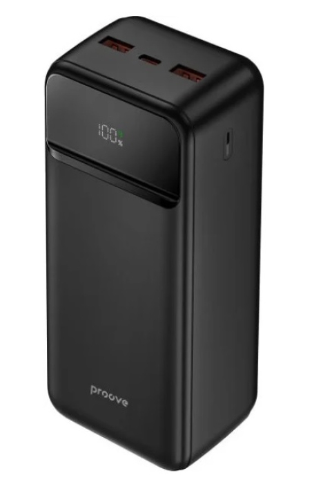 Зовнішній акумулятор Proove Illuminator-2 30000 Black