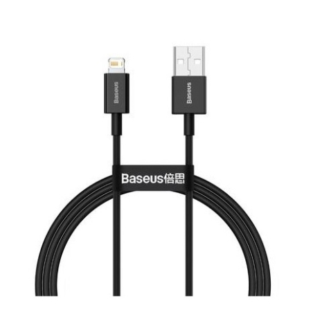 Кабель Baseus Superior Series Lightning  2.4A 1м Black (CALYS-A01)