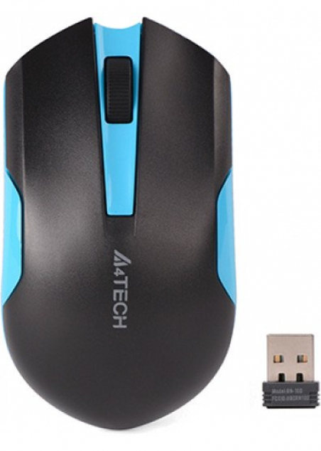 Миша A4TECH G3-200N Wireless Black/Blue