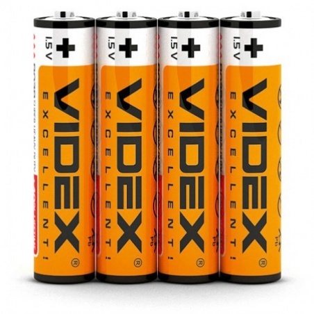 Батарейки Videx R03P/AAA 4 шт.