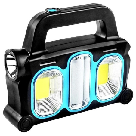 Ліхтар Кемпінговий Hurry Bolt HB-6168 Black/Blue