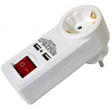 Перехідник Grunhelm RKU1-01/01+2 USB White