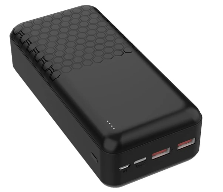 Зовнішній акумулятор Platinet PMPB30OP19B 30000 mAh Black