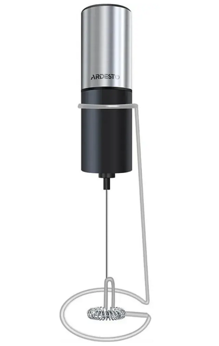 Спінювач молока ручний Ardesto MBC-S1SSST Black-Silver