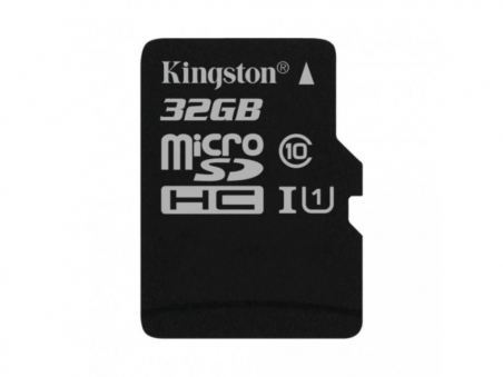 Карта пам'яті Kingston MicroSDHC 32GB Class 10 SDCS/32GBSP