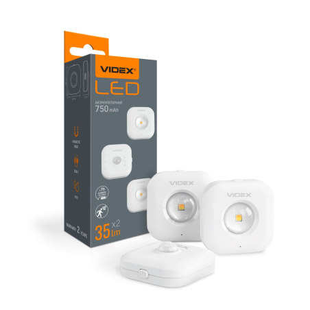 Набір LED світильників Videx VL-NL075-21 0.5W 6500K 35Лм White