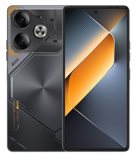 Смартфон Tecno POVA 6 (LI7) 8/256Gb Meteorite Grey (4894947019050)