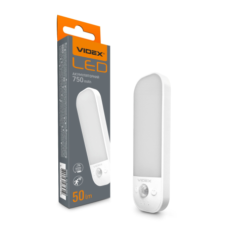 LED світильник Videx VL-NL014W-S 0.8W 6500K 50Лм White