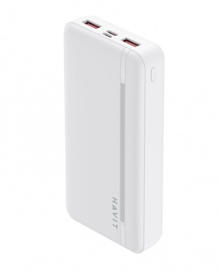 Зовнішній акумулятор Havit HV-PB92 20000 mAh White